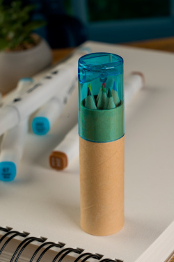 Logotrade liikelahja mainoslahja kuva: Puiset väriliidut BECKY